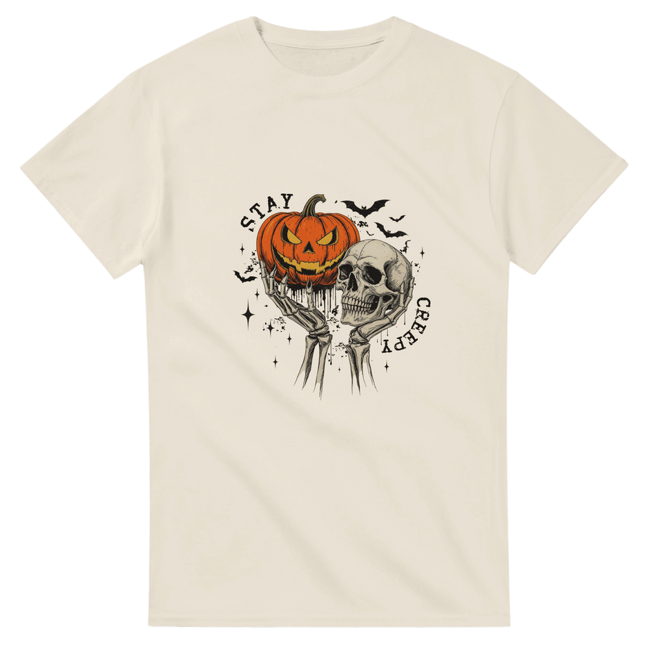 Stay Creepy Unisex Heavy Cotton T-Shirt - KPAP Canada