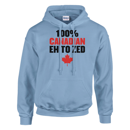 Pullover Hoodie - 100% Canadian Eh to Z - Heavy Blend Comfort - KPAP Canada