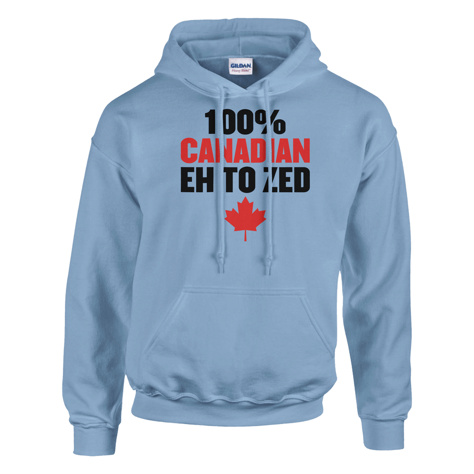 Pullover Hoodie - 100% Canadian Eh to Z - Heavy Blend Comfort - KPAP Canada