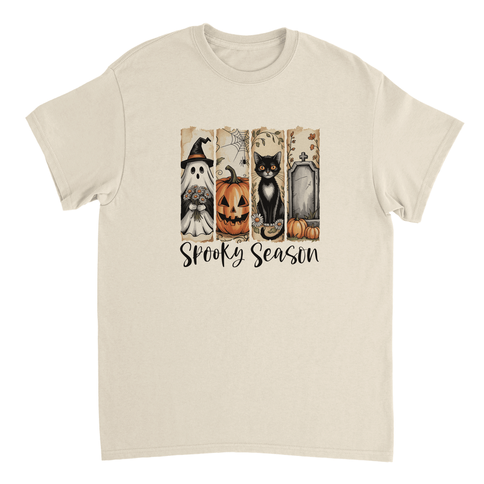 Autumn Spooks Cotton Tee – Twelve Cozy Shades for Halloween Fun - KPAP Canada