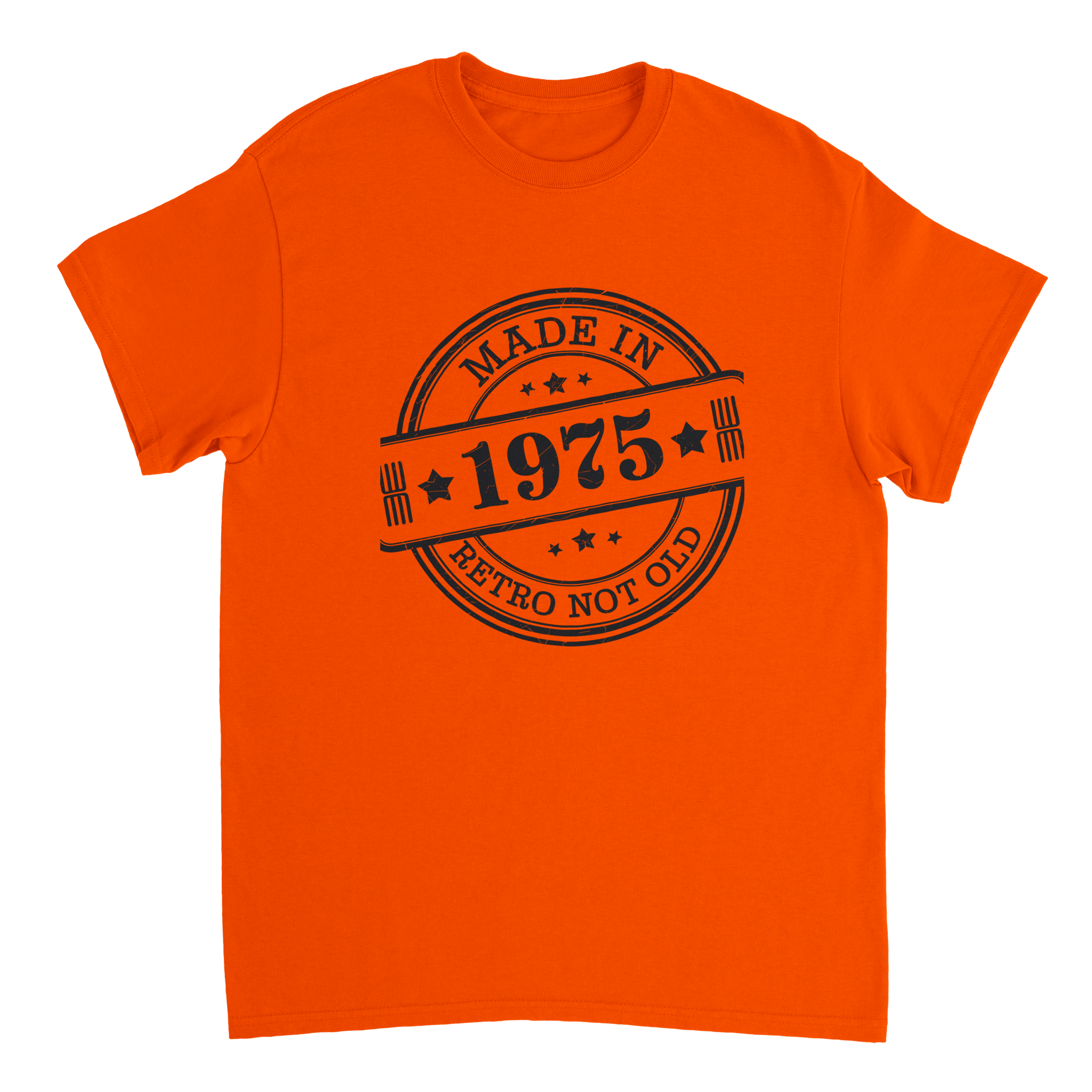 Retro Not Old T-Shirt – Made in 1975 Classic Cotton Tee - KPAP Canada