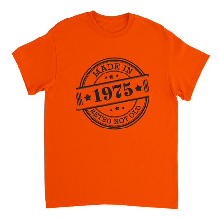 Retro Not Old T-Shirt – Made in 1975 Classic Cotton Tee - KPAP Canada