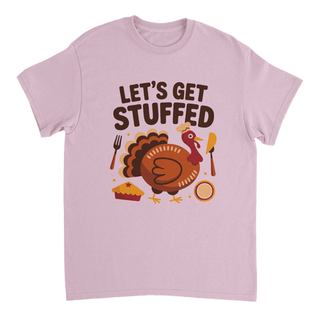 Let’s Get Stuffed Thanksgiving T-Shirt – Classic Cotton Tee for Fall Celebrations - KPAP Canada