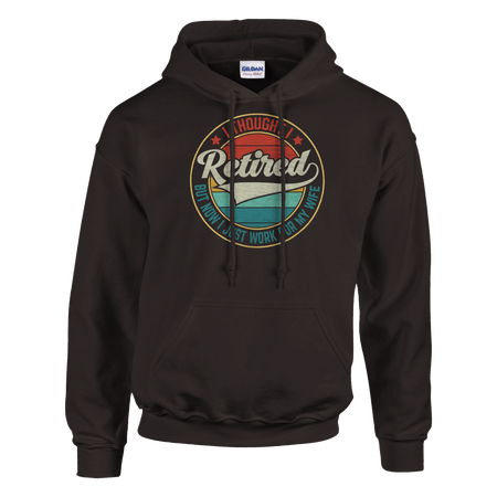 I Thought I Retired ... Unisex Classic Pullover Hoodie - KPAP Canada