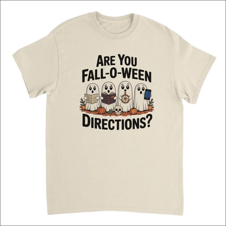 Funny Halloween ghost t-shirt with books, wheel, phone, pumpkins