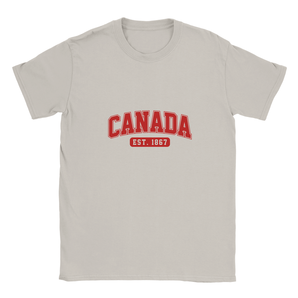 Premium Canada Est. 1867 T-Shirt – Soft Cotton Unisex Tee - KPAP Canada