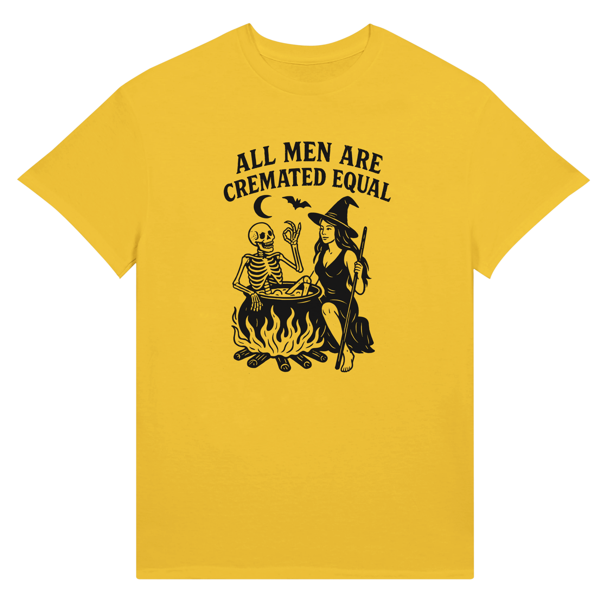 Unisex Ultra Cotton T-Shirt – All Men Are Cremated Equally Design - KPAP Canada