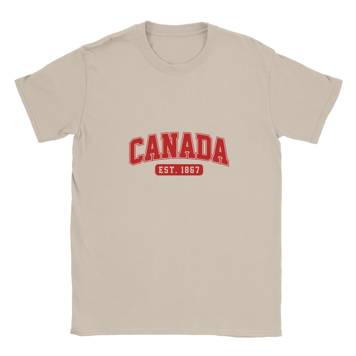 Premium Canada Est. 1867 T-Shirt – Soft Cotton Unisex Tee - KPAP Canada