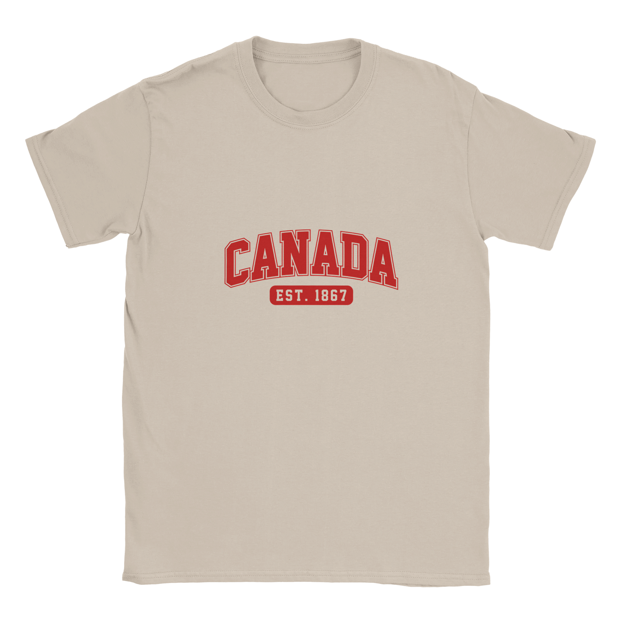 Premium Canada Est. 1867 T-Shirt – Soft Cotton Unisex Tee - KPAP Canada