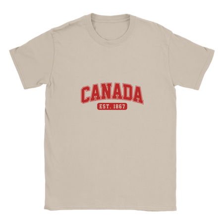 Premium Canada Est. 1867 T-Shirt – Soft Cotton Unisex Tee - KPAP Canada