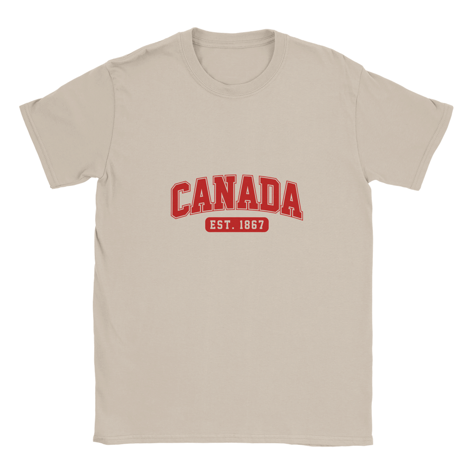 Premium Canada Est. 1867 T-Shirt – Soft Cotton Unisex Tee - KPAP Canada