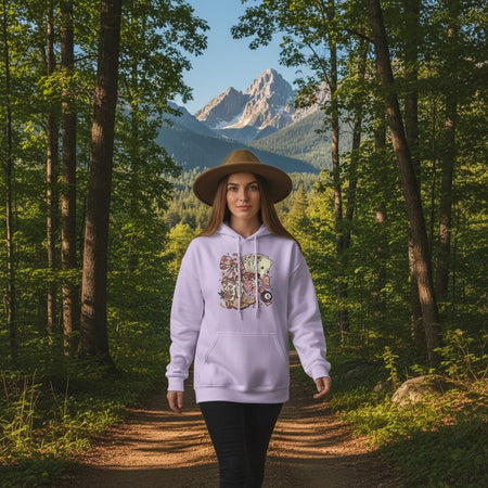 Unisex Country Charm Hoodie – Durable Heavy Blend Design - KPAP Canada