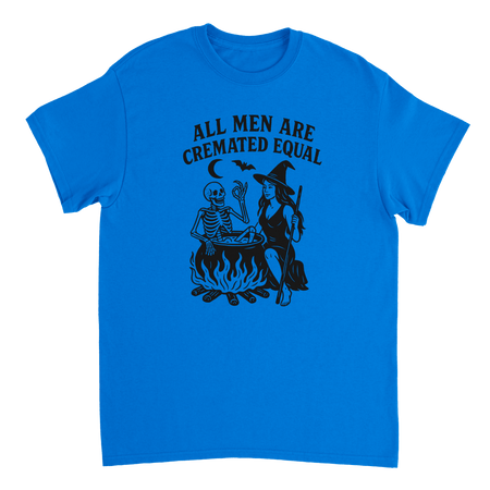 Unisex T-Shirt - All Men Are Cremated Equally - Classic Fit Cotton Tee - KPAP Canada