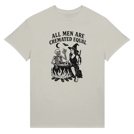 Unisex Ultra Cotton T-Shirt – All Men Are Cremated Equally Design - KPAP Canada