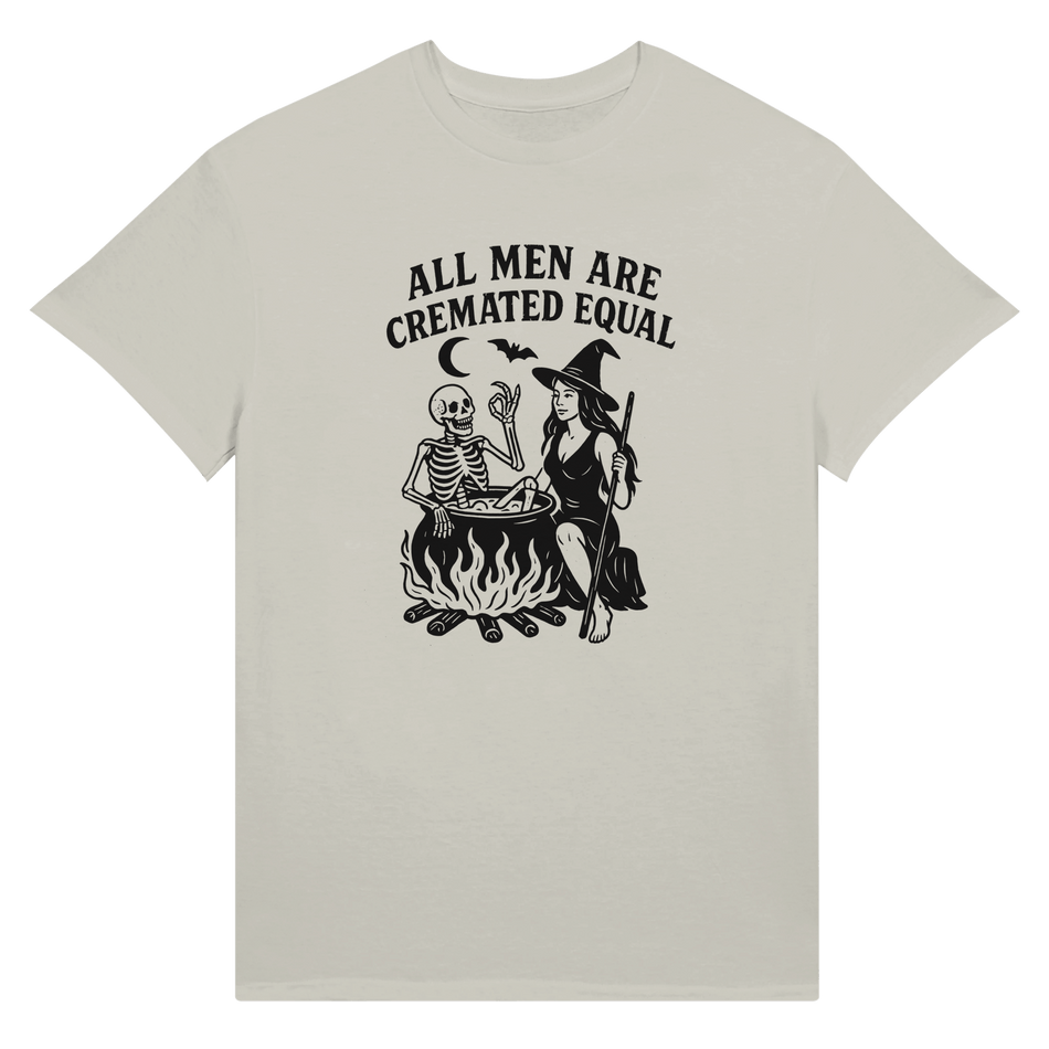 Unisex Ultra Cotton T-Shirt – All Men Are Cremated Equally Design - KPAP Canada