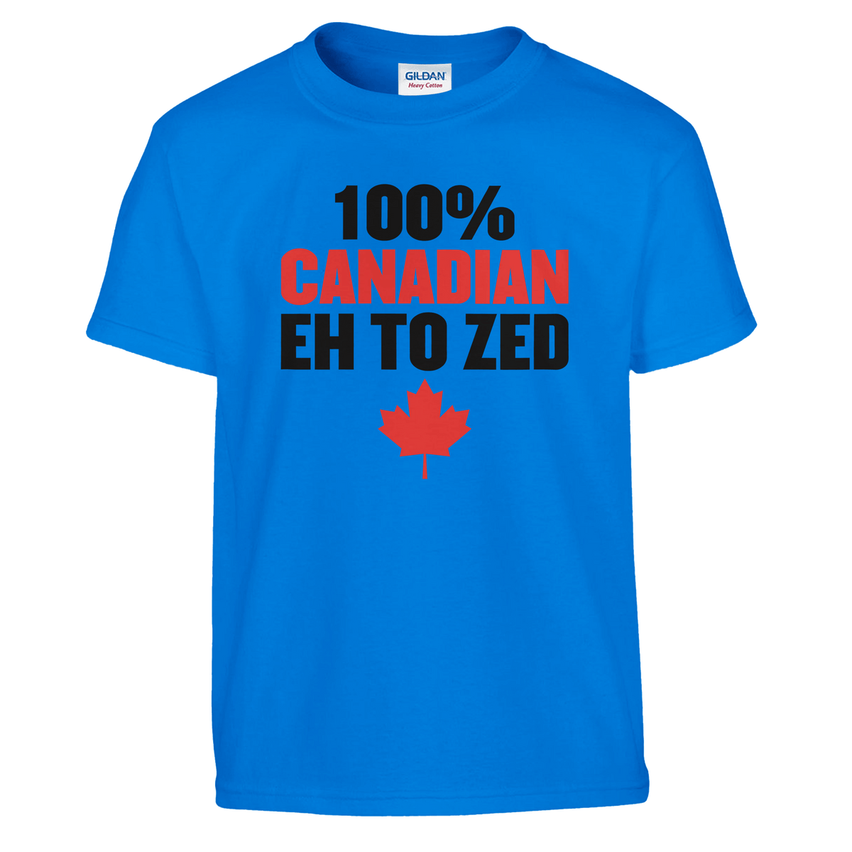 100% Canadian EH to Z T-Shirt for Kids – Soft Heavyweight Fabric - KPAP Canada