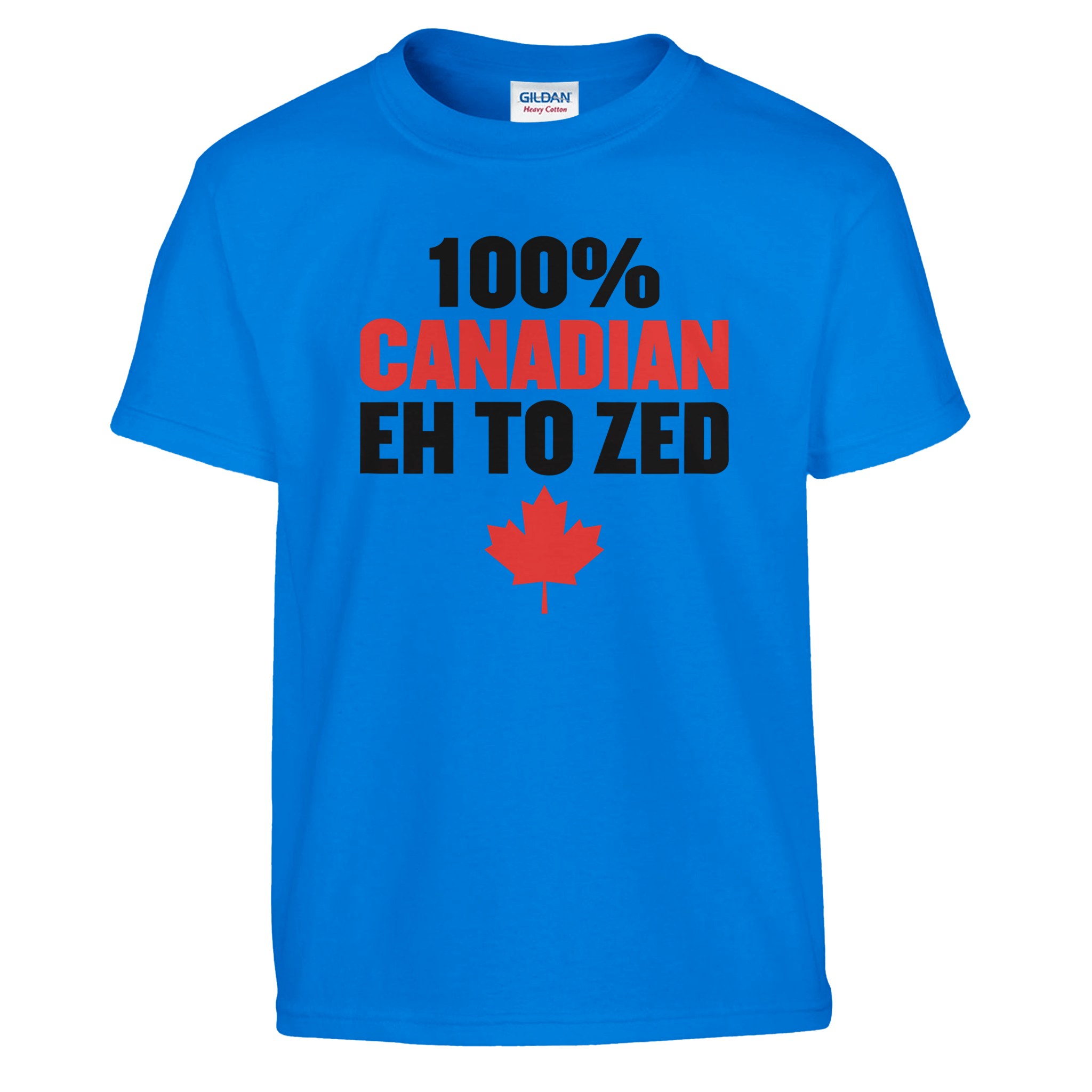 100% Canadian EH to Z T-Shirt for Kids – Soft Heavyweight Fabric - KPAP Canada