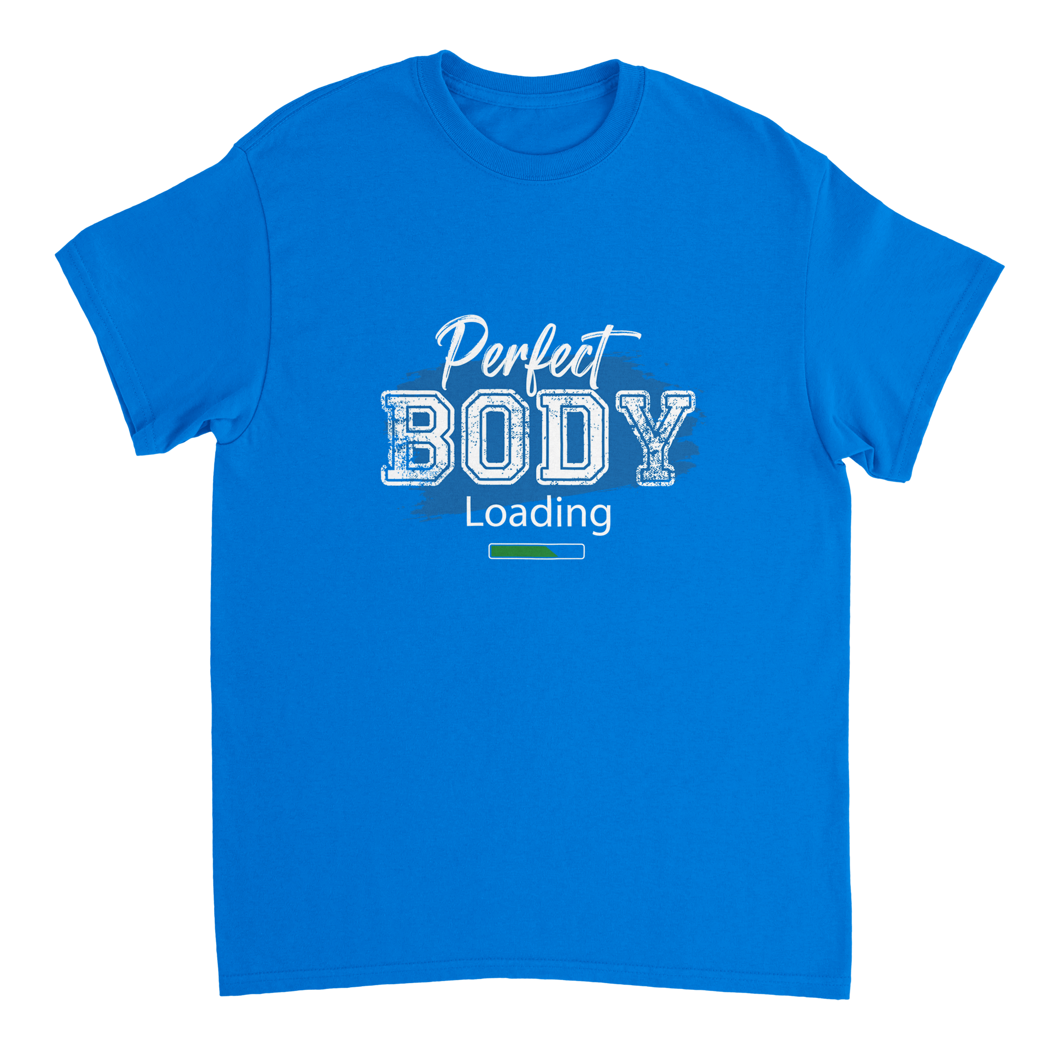 Perfect Body Loading Heavyweight Cotton T-Shirt – Classic Fit Casual Wear - KPAP Canada