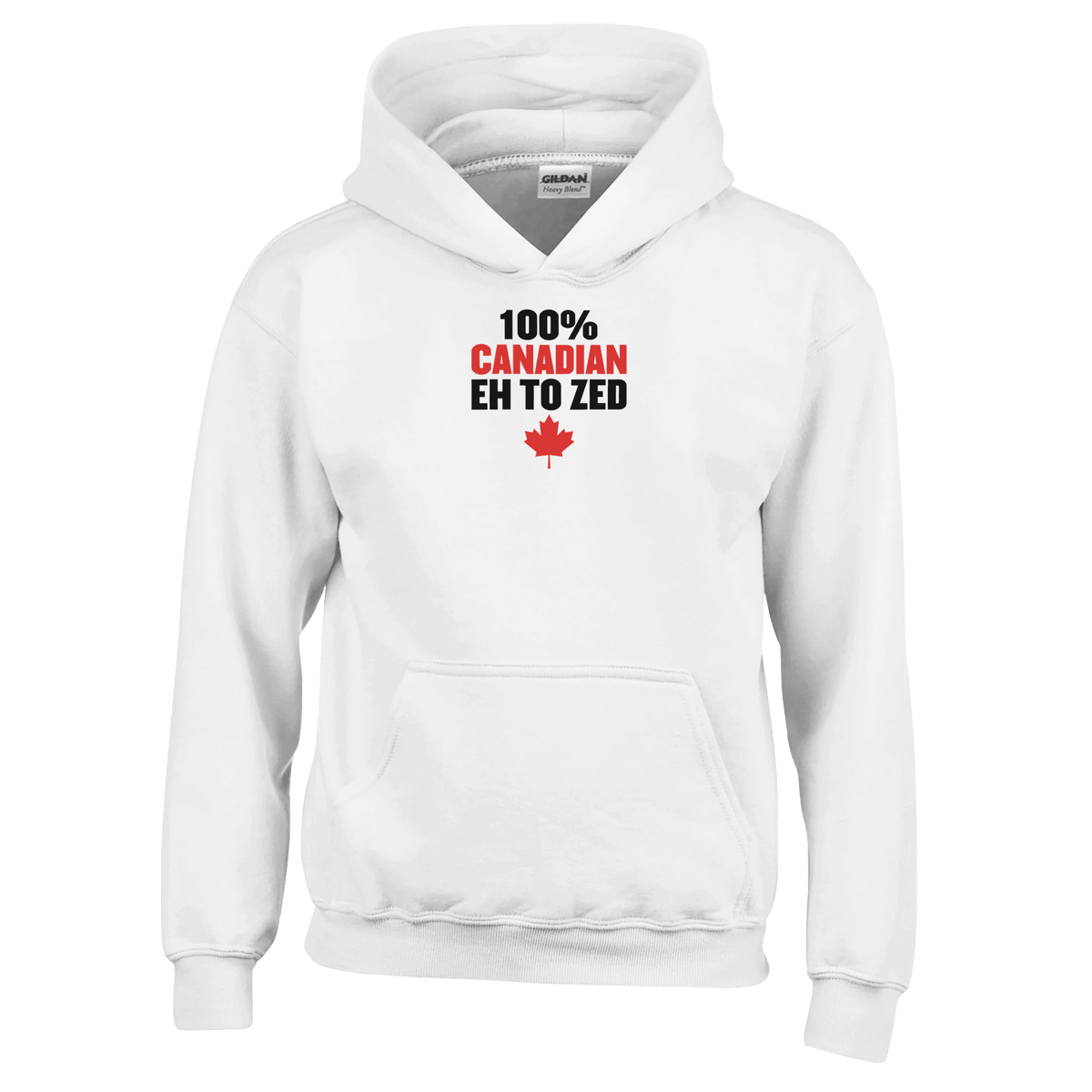 Kids Pullover Hoodie - 100% Canadian Eh to Z - Heavy Blend Comfort - KPAP Canada