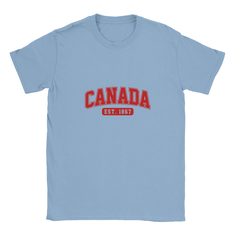 Premium Canada Est. 1867 T-Shirt – Soft Cotton Unisex Tee - KPAP Canada