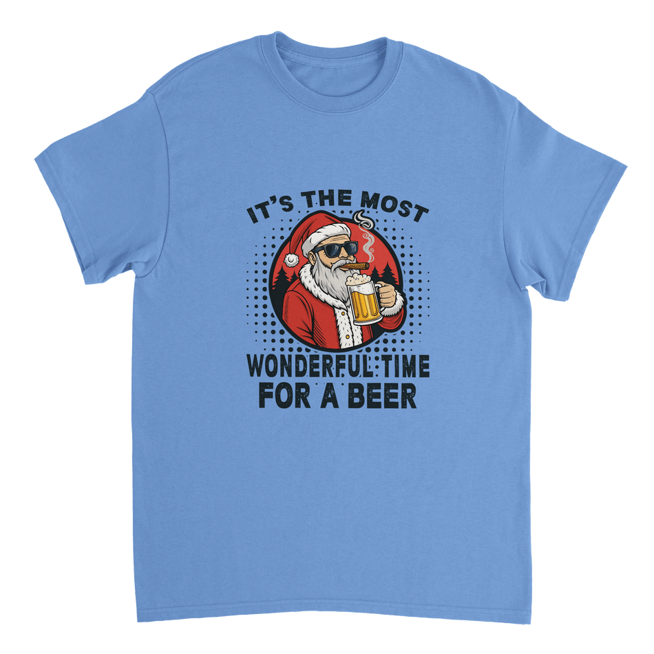 Christmas Beer Theme T-Shirt – It's the Most Wonderful Time for a Beer - KPAP Canada
