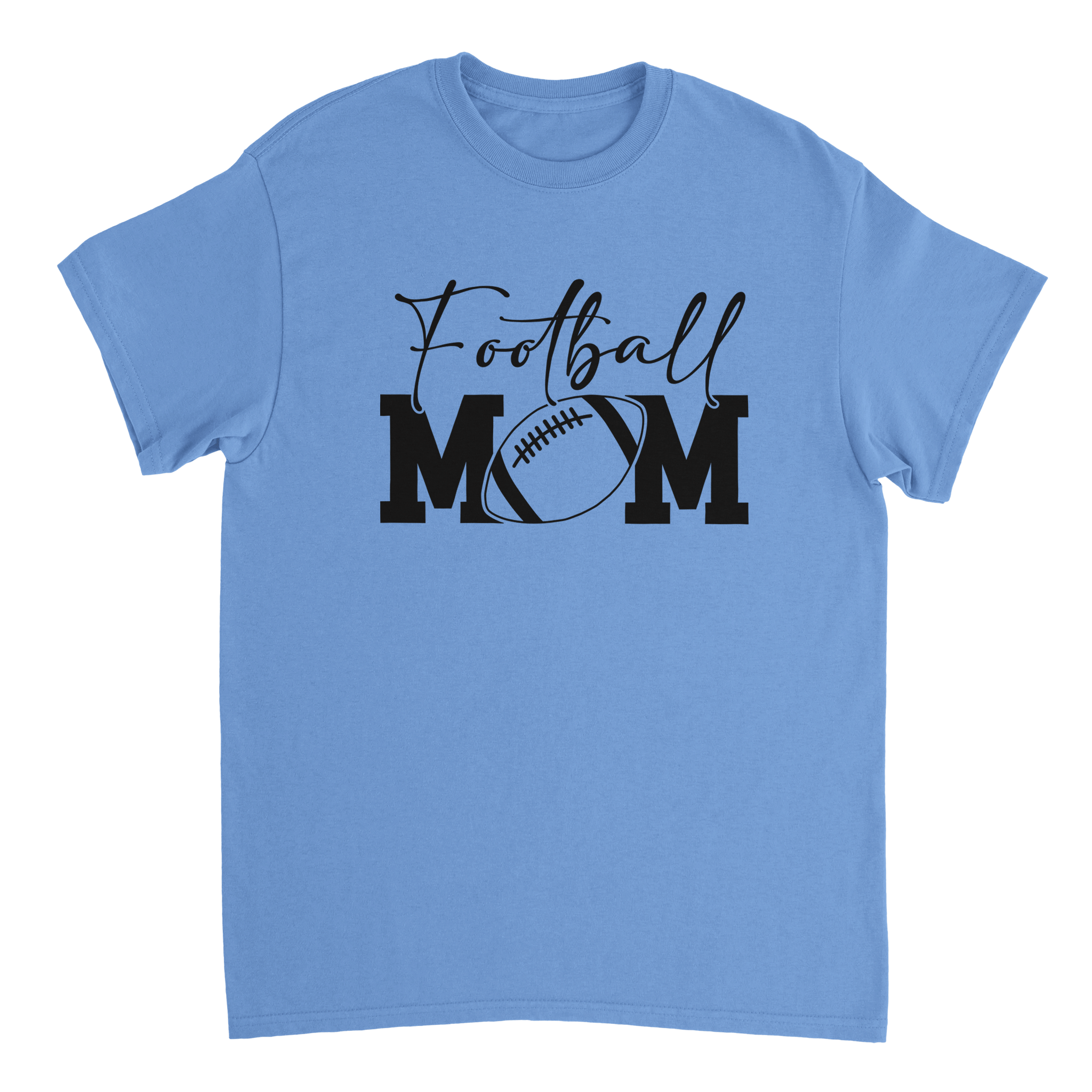 Football Mom T-Shirt – Game Day Style, Heavyweight Cotton, Classic Fit, Durable Casual Wear - KPAP Canada
