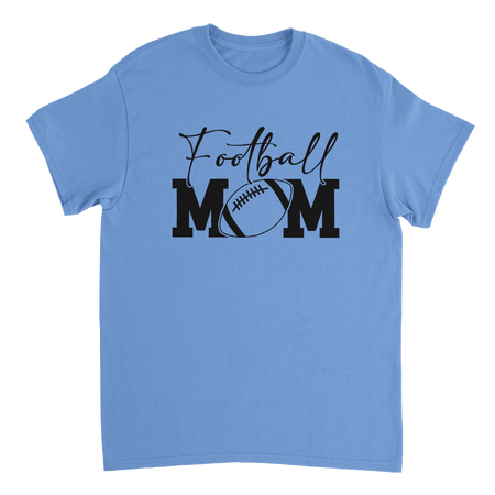 Football Mom T-Shirt – Game Day Style, Heavyweight Cotton, Classic Fit, Durable Casual Wear - KPAP Canada