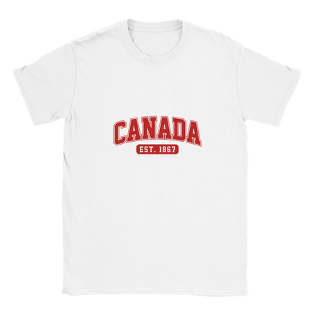 Premium Canada Est. 1867 T-Shirt – Soft Cotton Unisex Tee - KPAP Canada