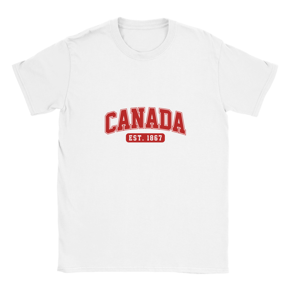 Premium Canada Est. 1867 T-Shirt – Soft Cotton Unisex Tee - KPAP Canada