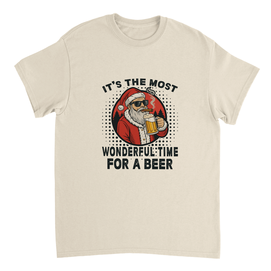 Christmas Beer Theme T-Shirt – It's the Most Wonderful Time for a Beer - KPAP Canada