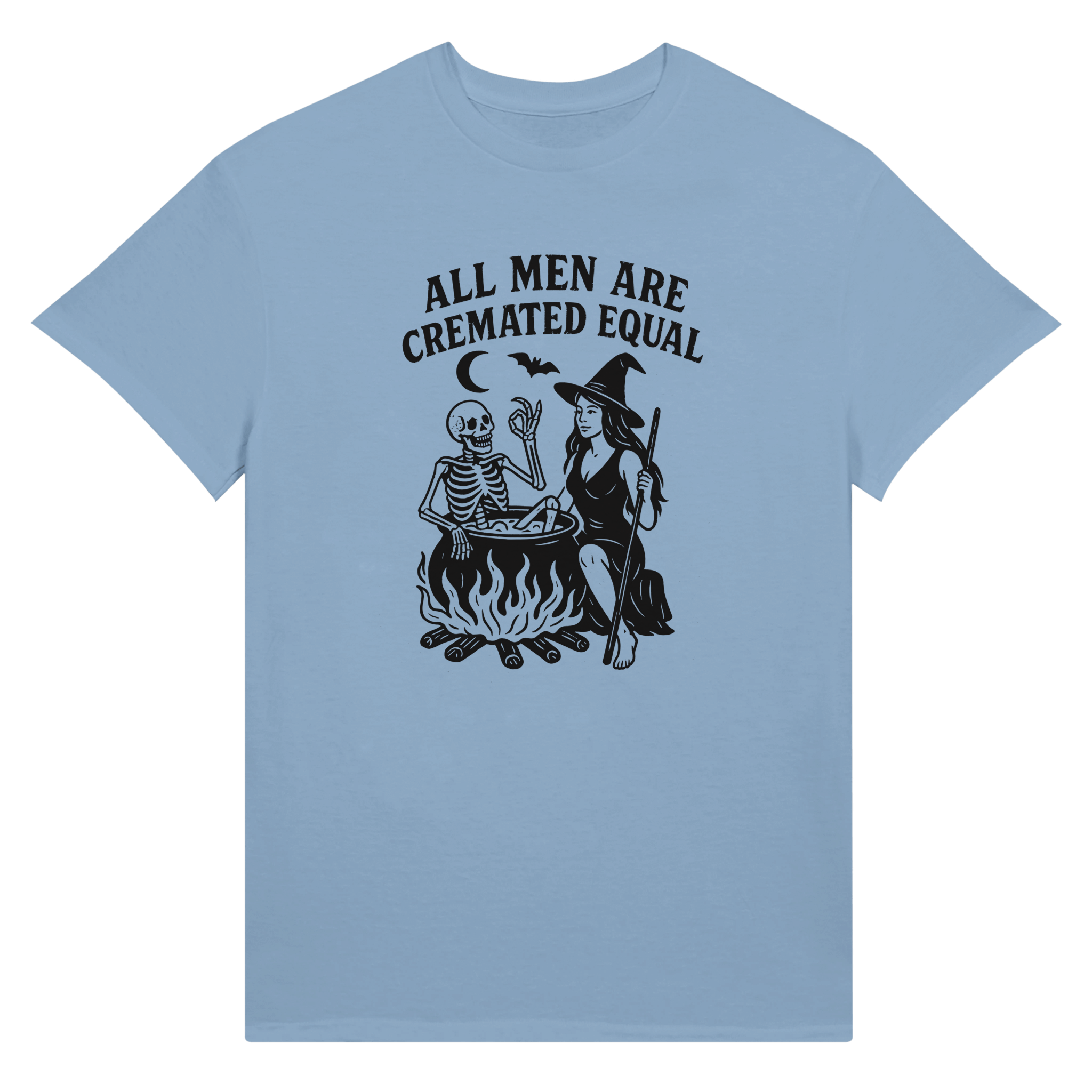 Unisex Ultra Cotton T-Shirt – All Men Are Cremated Equally Design - KPAP Canada