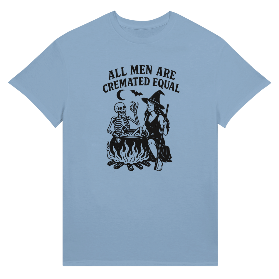Unisex Ultra Cotton T-Shirt – All Men Are Cremated Equally Design - KPAP Canada