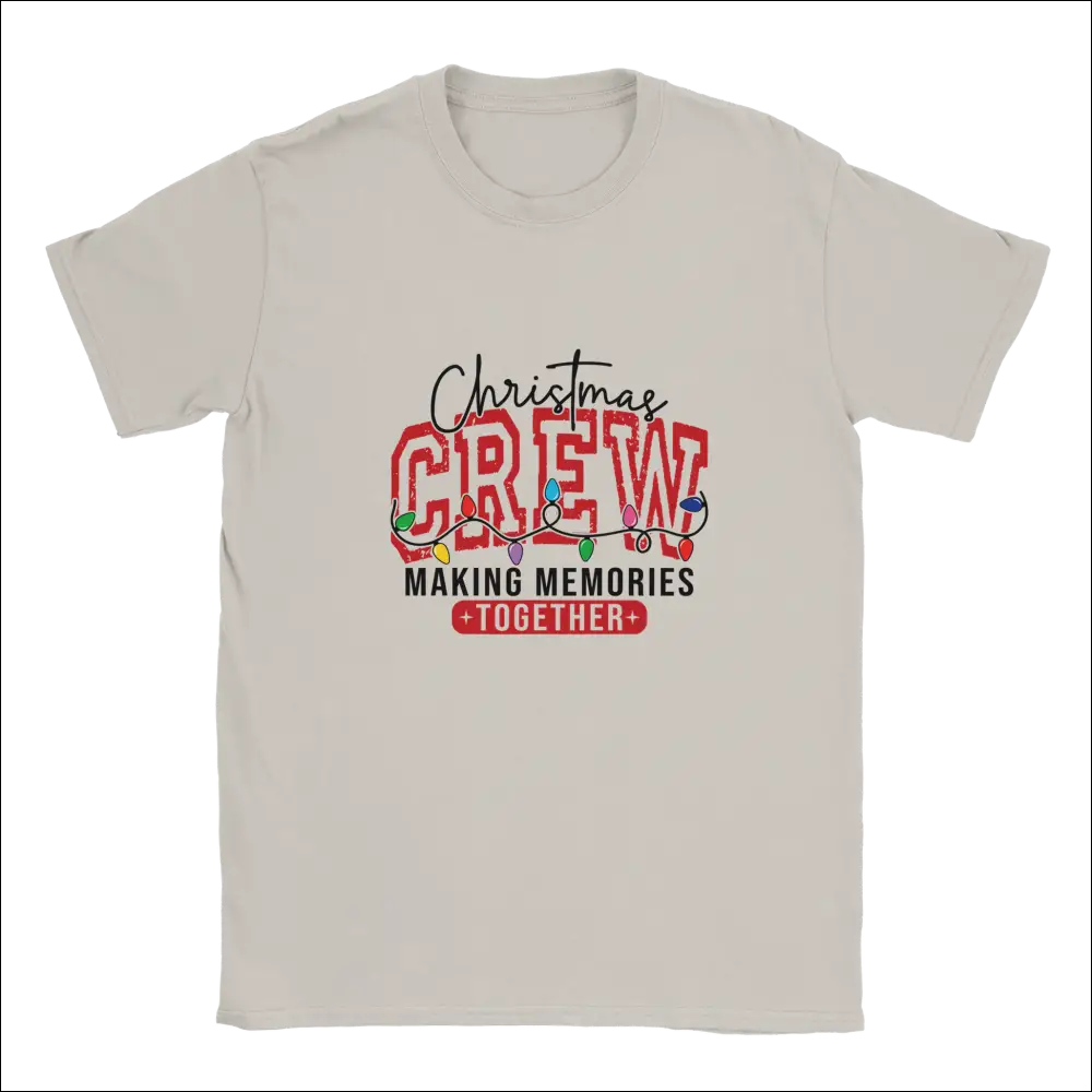 Christmas Crew unisex t-shirt with festive graphic