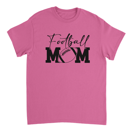 Football Mom T-Shirt – Game Day Style, Heavyweight Cotton, Classic Fit, Durable Casual Wear - KPAP Canada
