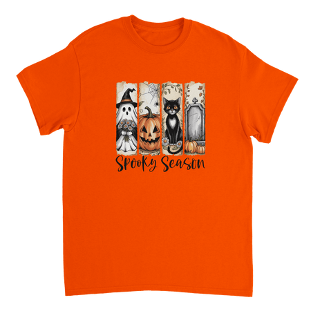 Autumn Spooks Cotton Tee – Twelve Cozy Shades for Halloween Fun - KPAP Canada