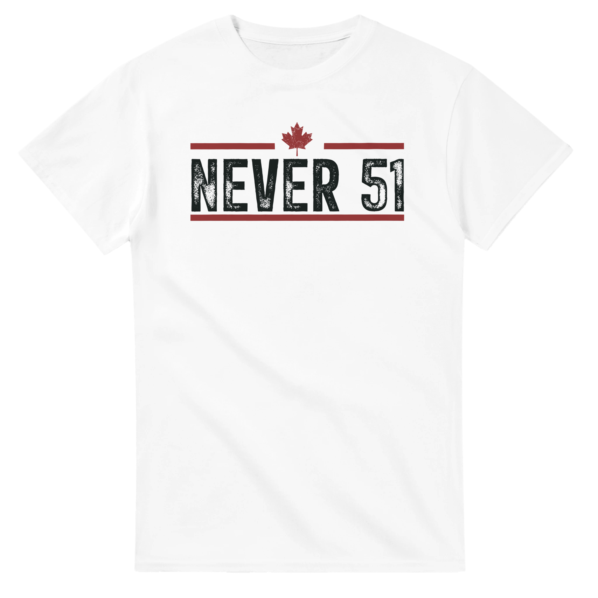 Never 51st T-Shirt – Classic Fit Heavyweight Cotton Tee - KPAP Canada