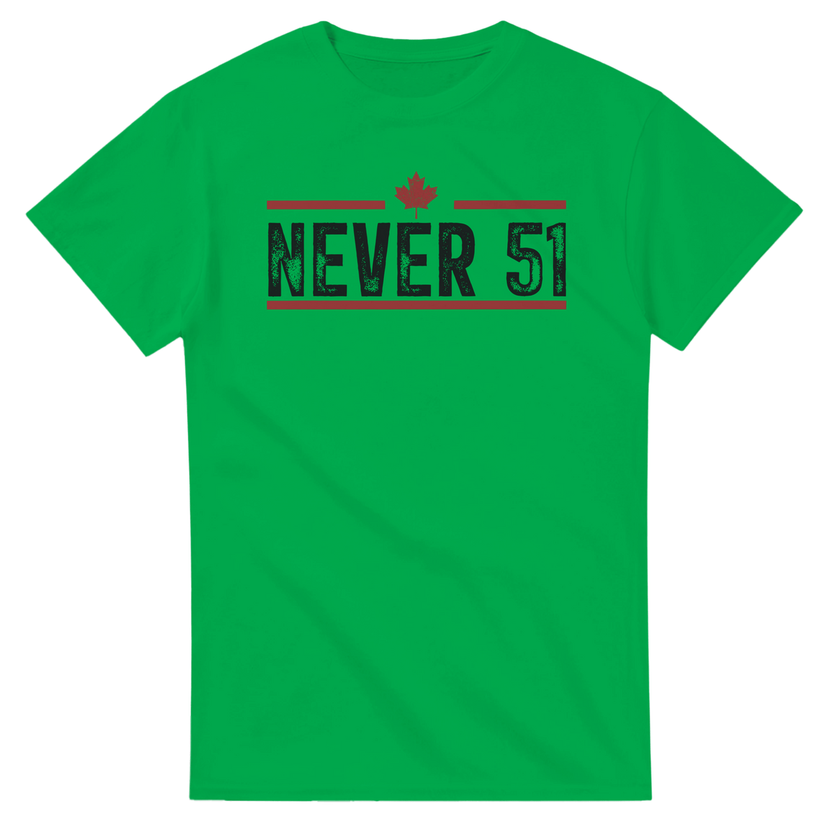 Never 51st T-Shirt – Classic Fit Heavyweight Cotton Tee - KPAP Canada