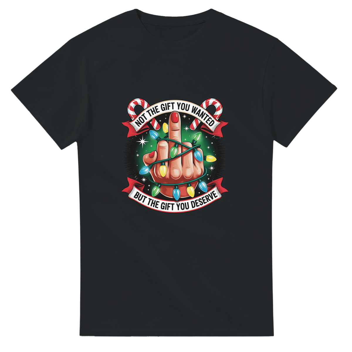 Not The Gift You Wanted - Christmas Unisex Heavy Cotton T-Shirt - KPAP Canada