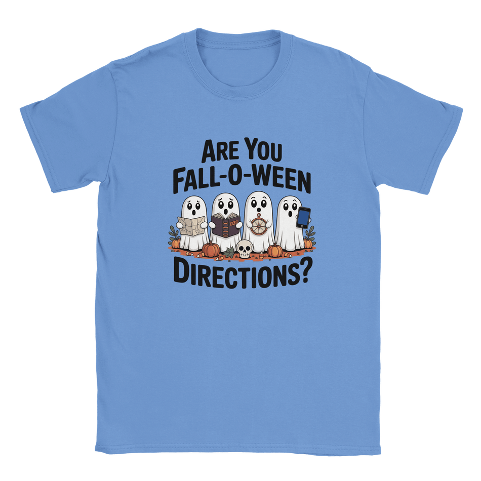 Halloween T-Shirt – Are You Fall - O - Ween Directions? Fun Design - KPAP Canada