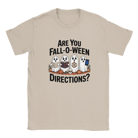 Halloween T-Shirt – Are You Fall - O - Ween Directions? Fun Design - KPAP Canada