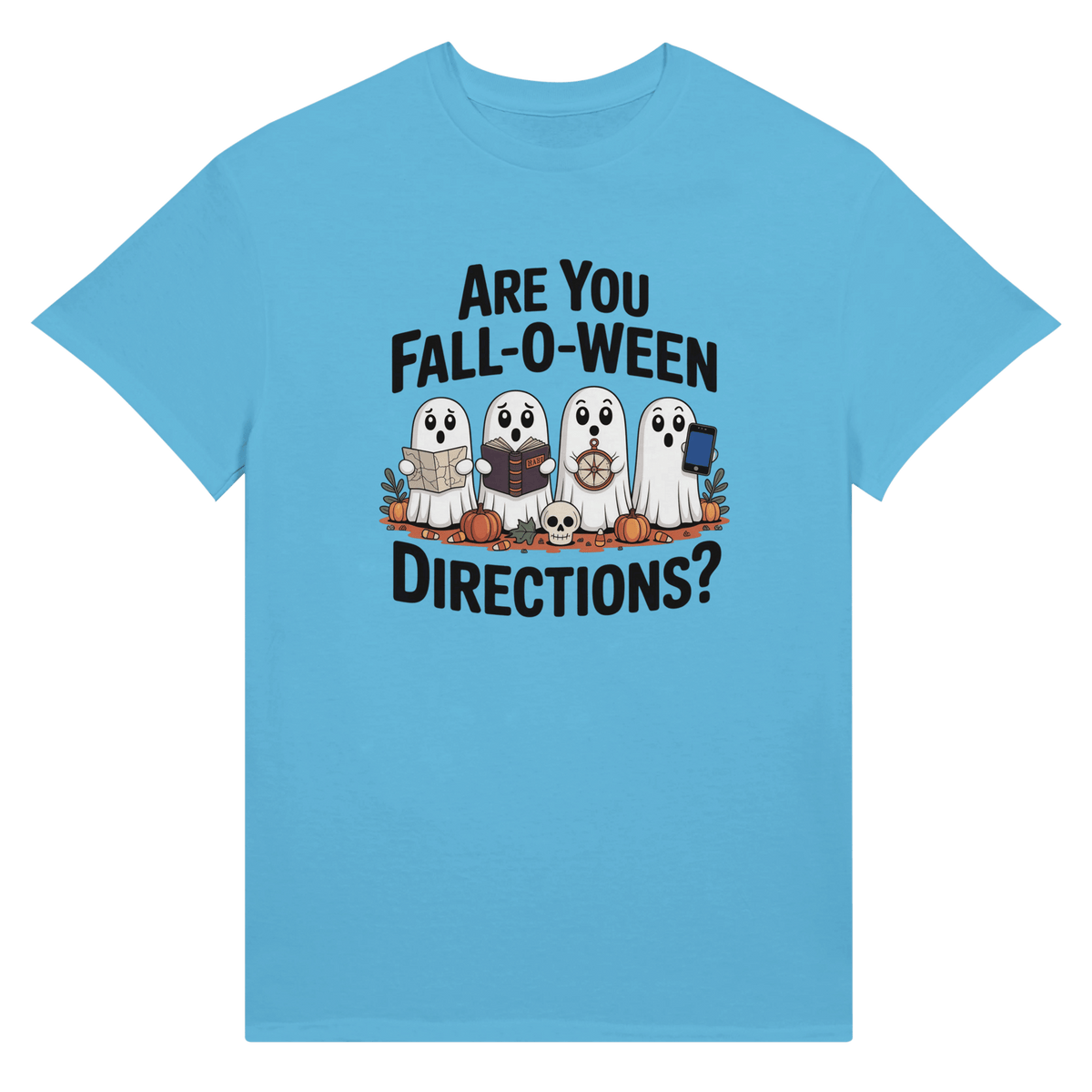 Halloween Themed Unisex Ultra Cotton T-Shirt - Are You Fall - o - Ween Directions? - KPAP Canada