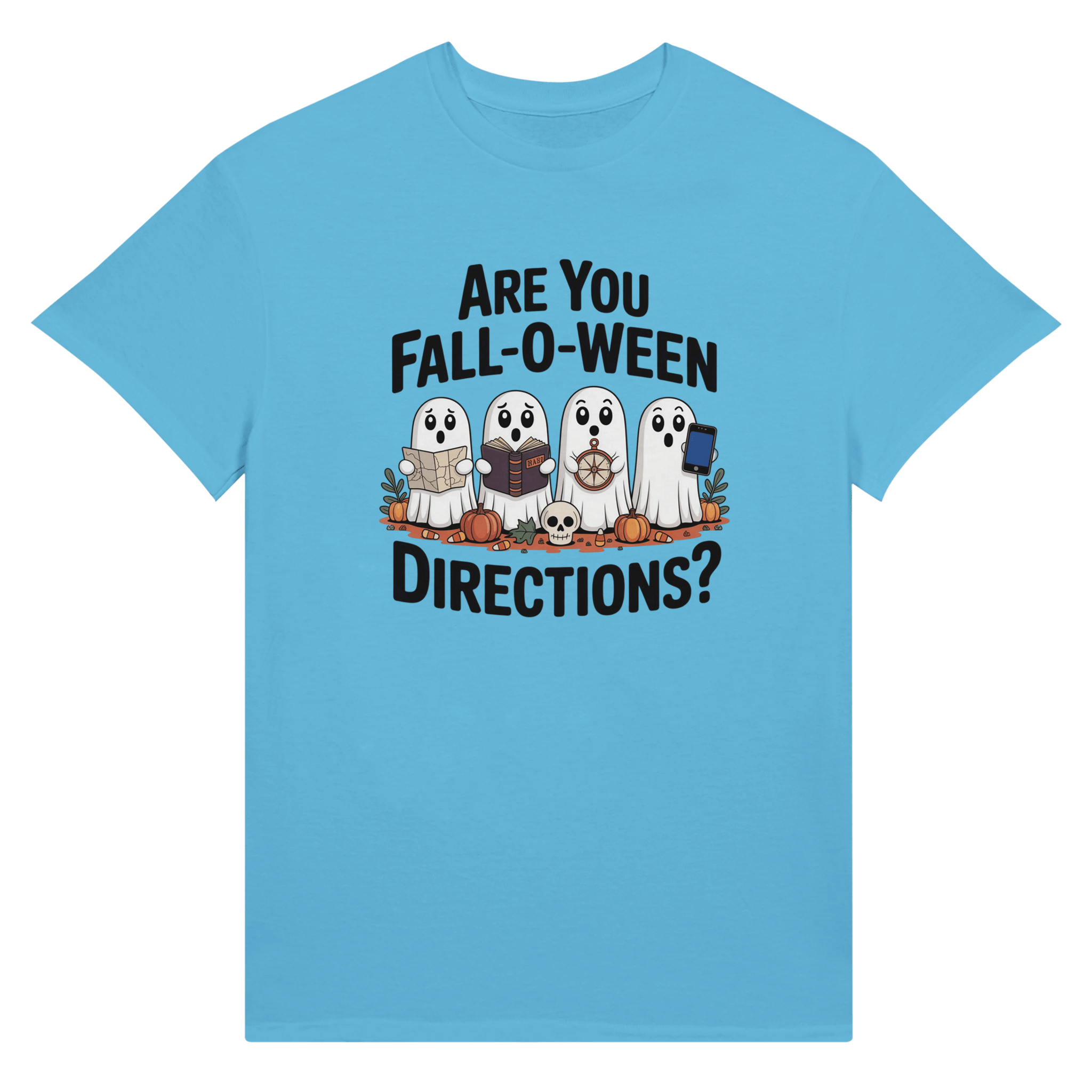 Halloween Themed Unisex Ultra Cotton T-Shirt - Are You Fall - o - Ween Directions? - KPAP Canada