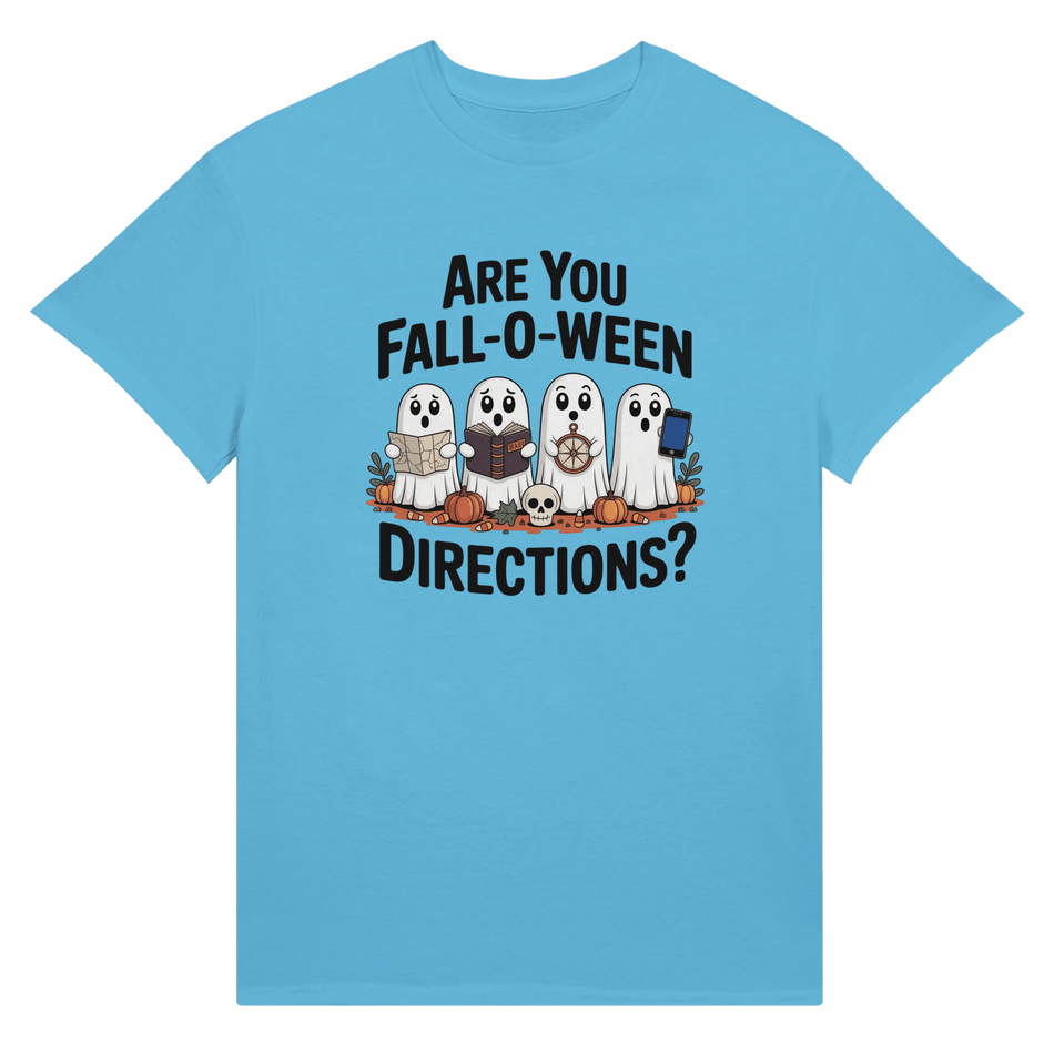 Halloween Themed Unisex Ultra Cotton T-Shirt - Are You Fall - o - Ween Directions? - KPAP Canada