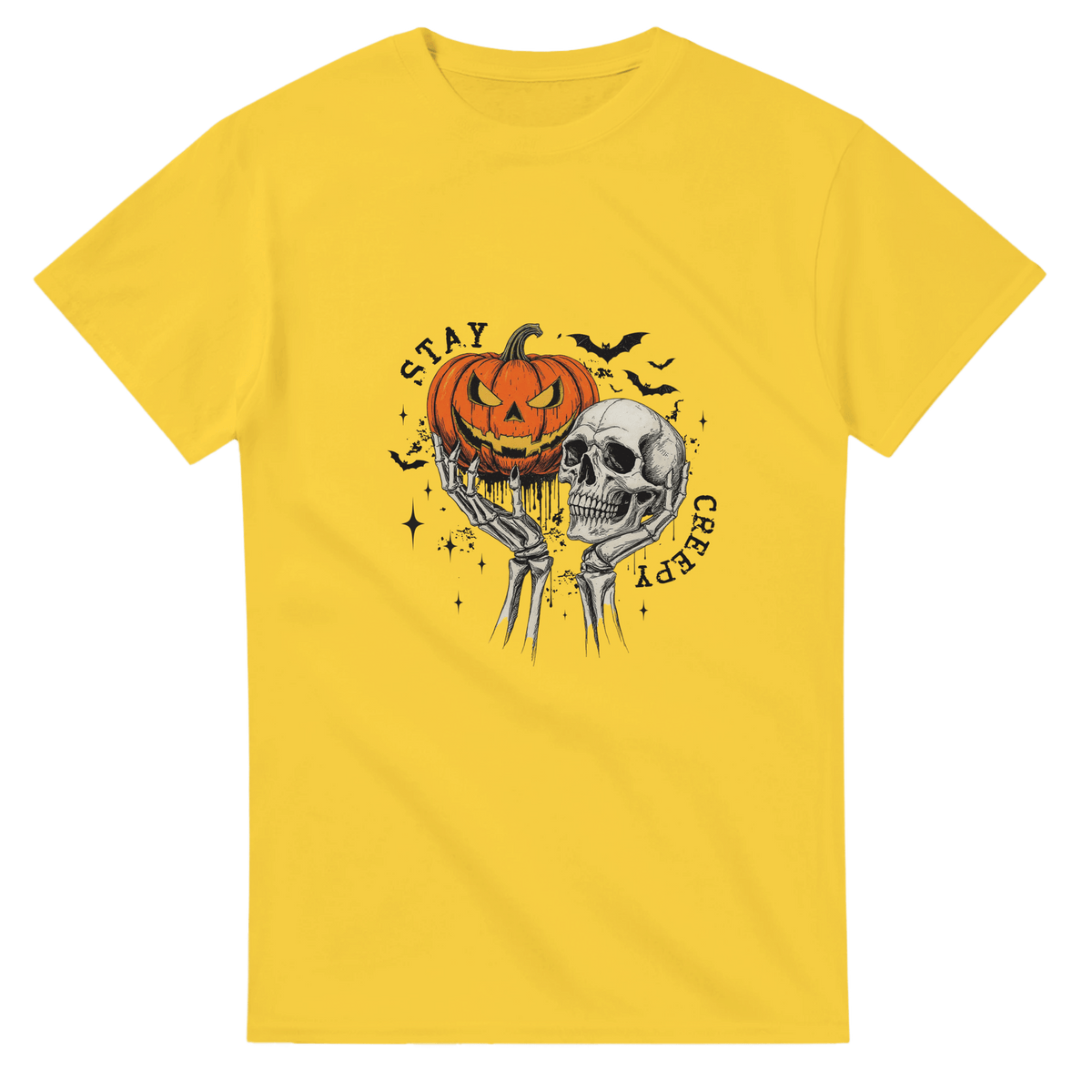 Stay Creepy Unisex Heavy Cotton T-Shirt - KPAP Canada