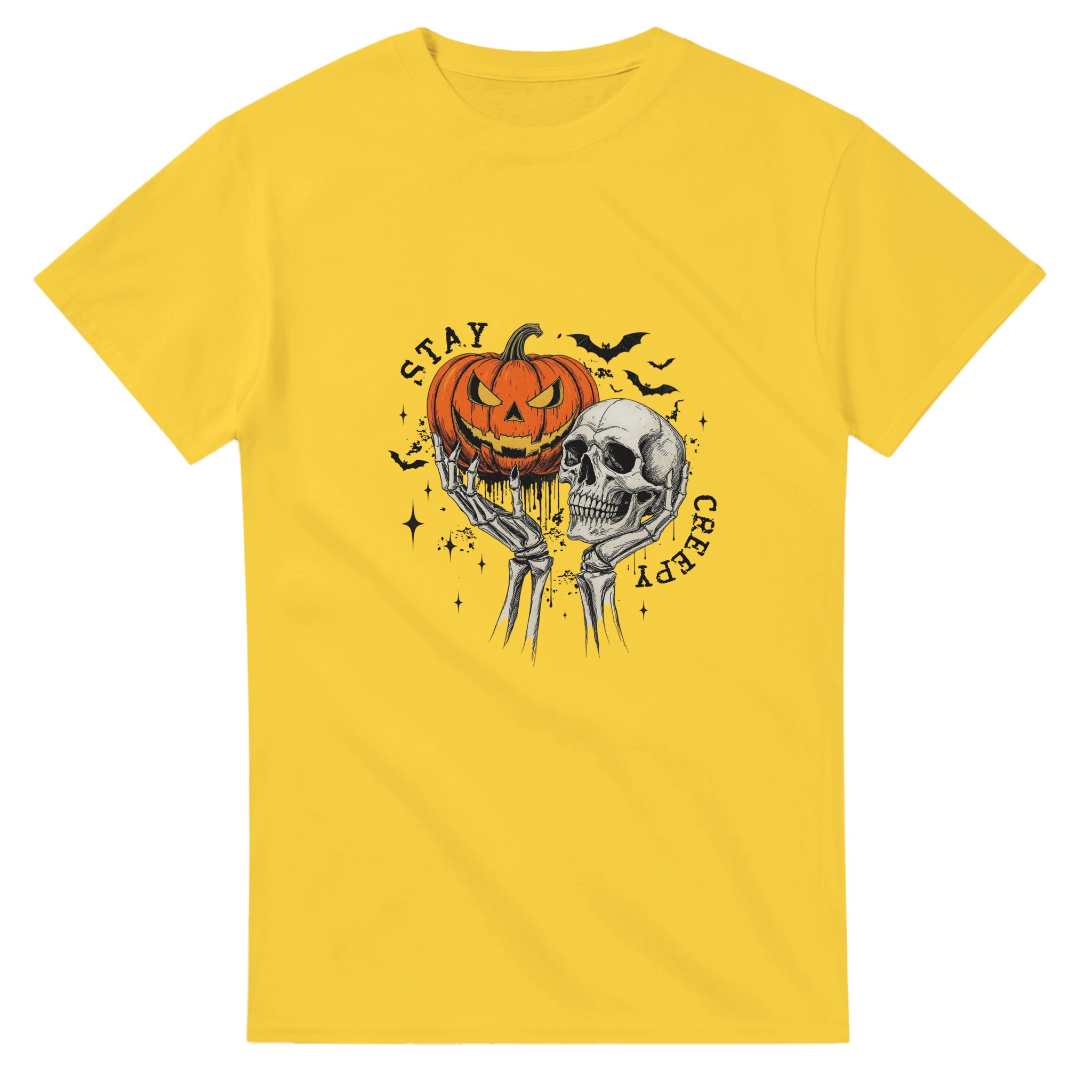 Stay Creepy Unisex Heavy Cotton T-Shirt - KPAP Canada