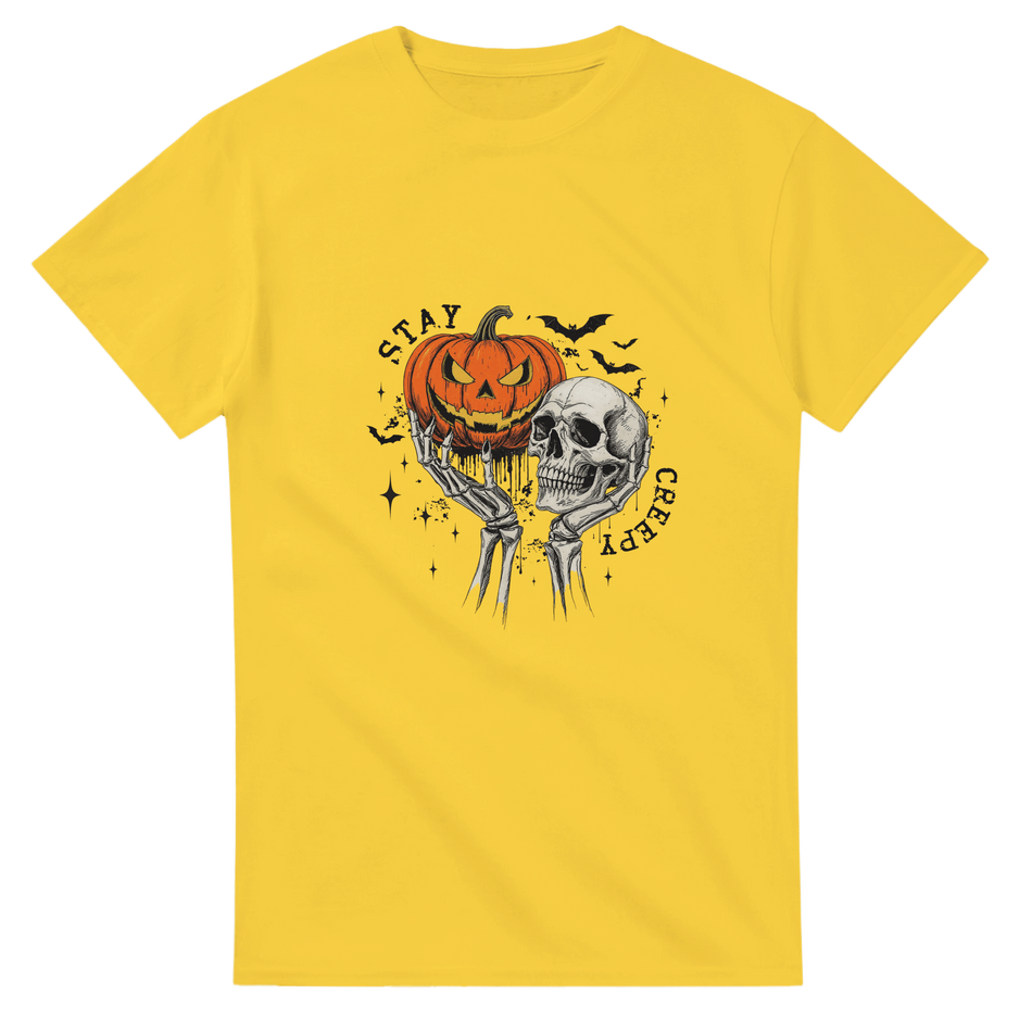 Stay Creepy Unisex Heavy Cotton T-Shirt - KPAP Canada