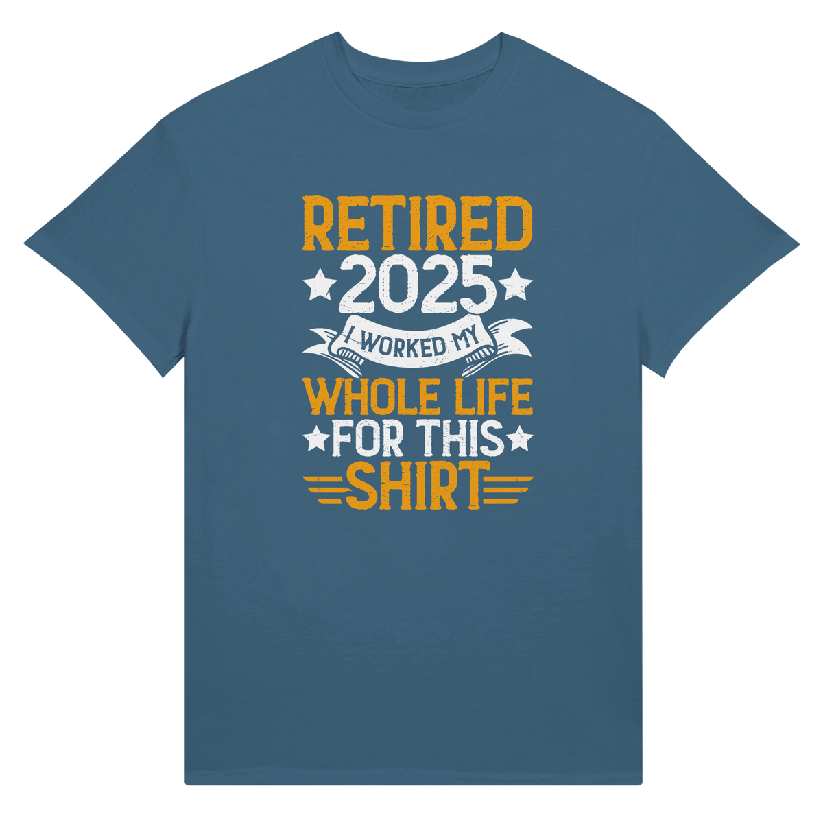 Retired 2025 Cotton T-Shirt – Classic Tee for Retirement Celebration - KPAP Canada