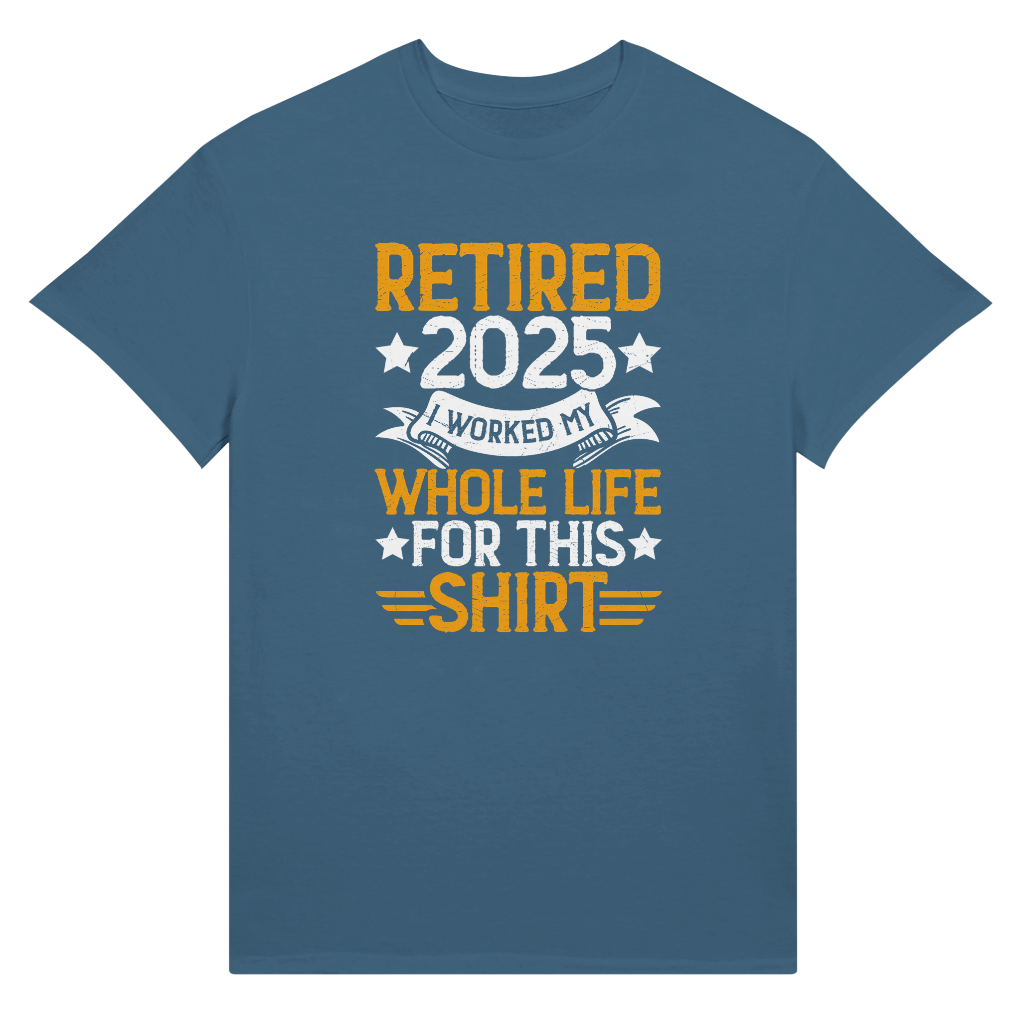 Retired 2025 Cotton T-Shirt – Classic Tee for Retirement Celebration - KPAP Canada