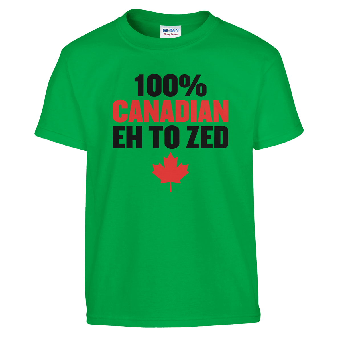 100% Canadian EH to Z T-Shirt for Kids – Soft Heavyweight Fabric - KPAP Canada