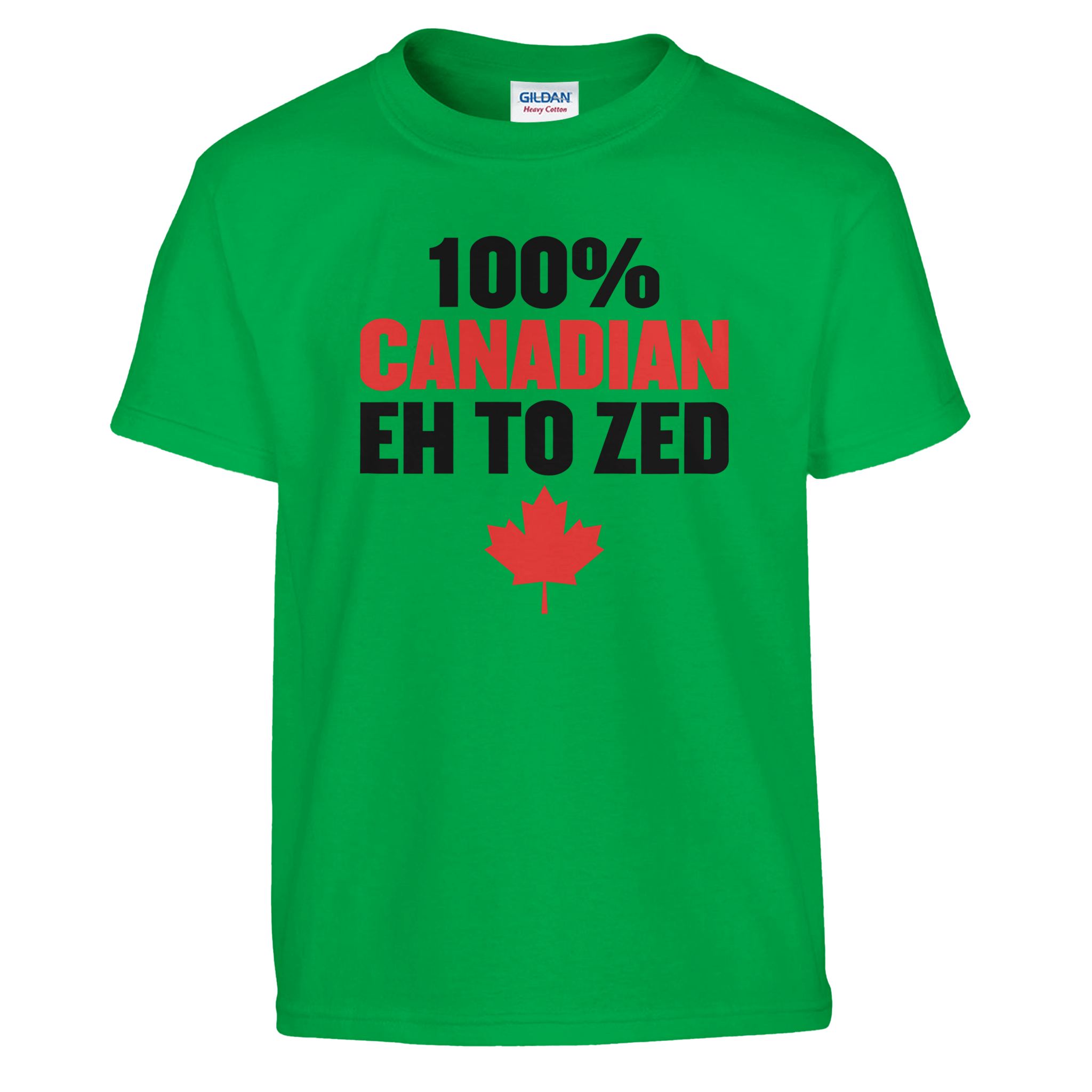 100% Canadian EH to Z T-Shirt for Kids – Soft Heavyweight Fabric - KPAP Canada